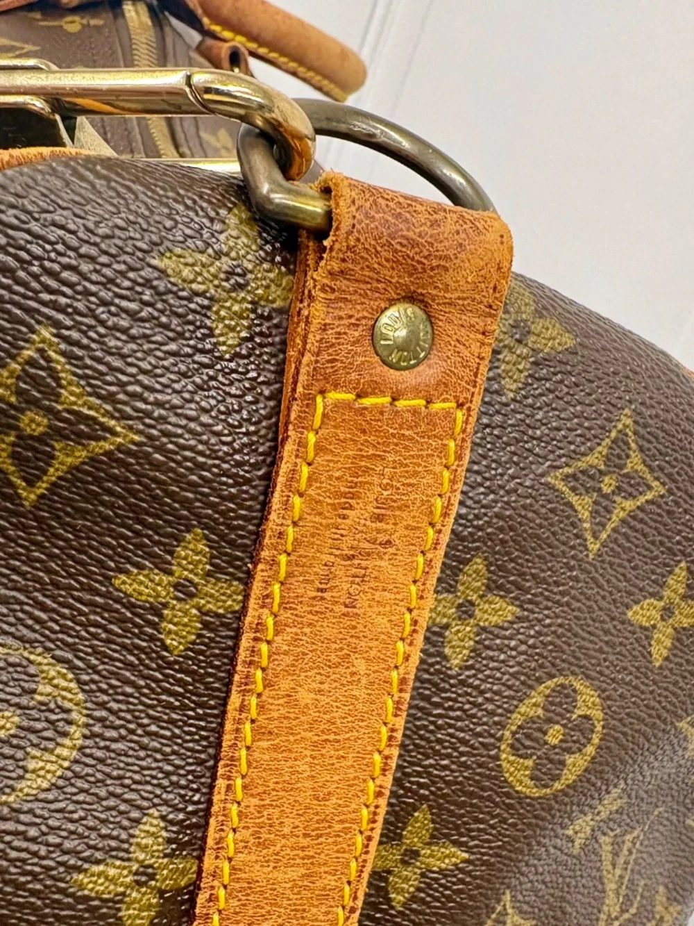 Vintage Louis Vuitton Keepall Bandouliere 60 Monogram Canvas